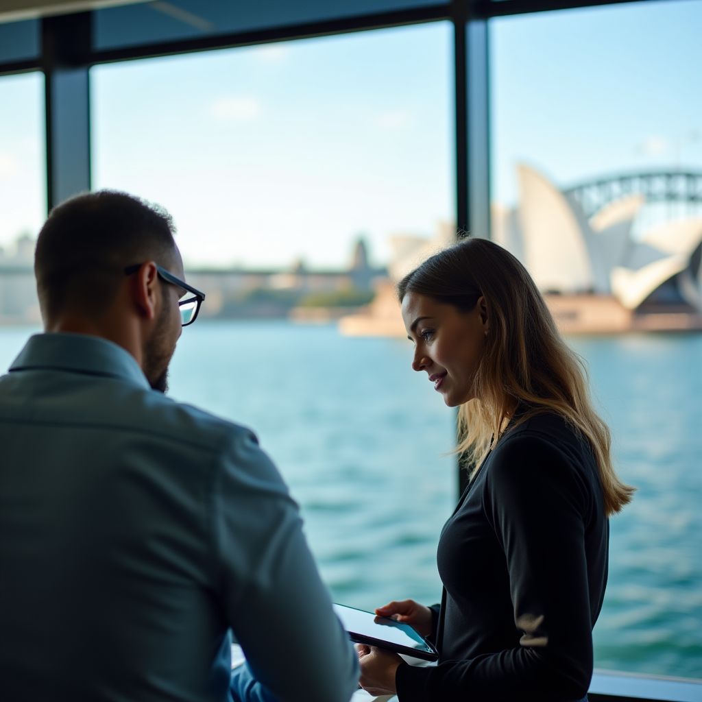 Goal Royal founders in their first office in Sydney